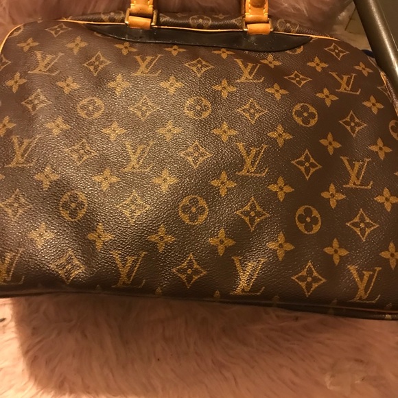 Auth Louis Vuitton Deauville bowling bag - Picture 5 of 10